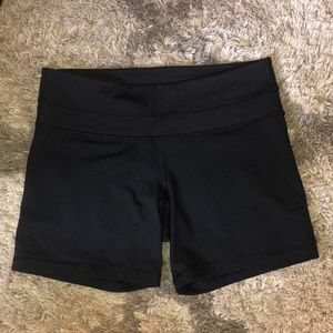 Black lululemon shorts